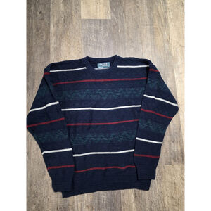 Vintage Loafers Men's Size Large Sweater Multicolor